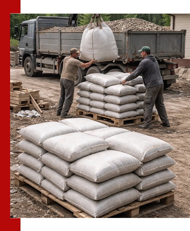 Керамзит в мешках с доставкой в Зеленокумске от компании-поставщика
