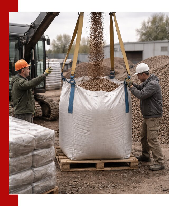 Керамзит в биг-бегах с доставкой в Зеленокумске