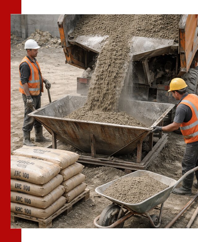 Доставка цементно-песчаной смеси М100 в Зеленокумске