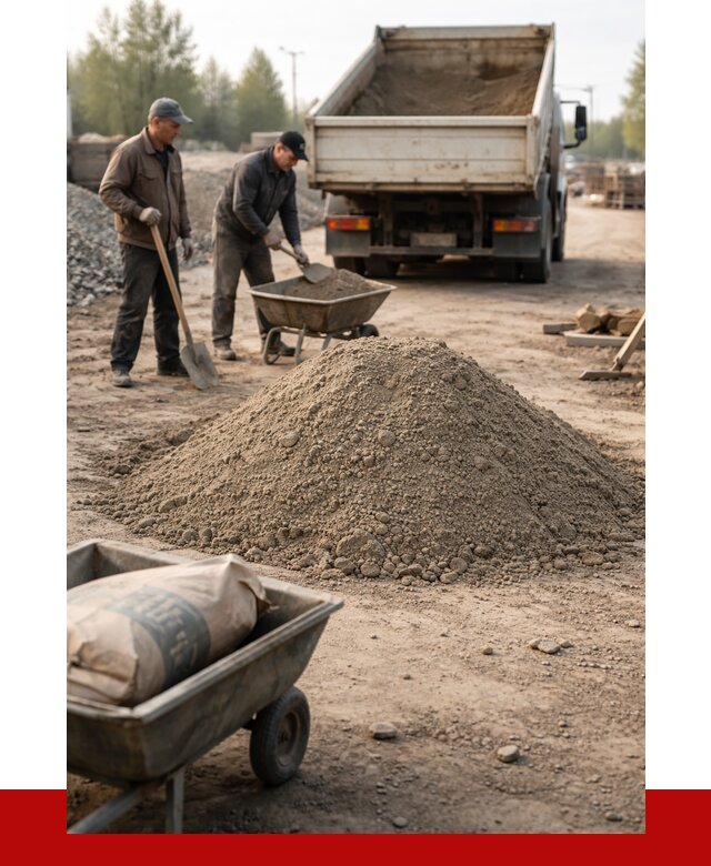 Цементно-песчаная смесь М150 в Зеленокумске от 4786 р. | ПРОНЕРУДЗлм