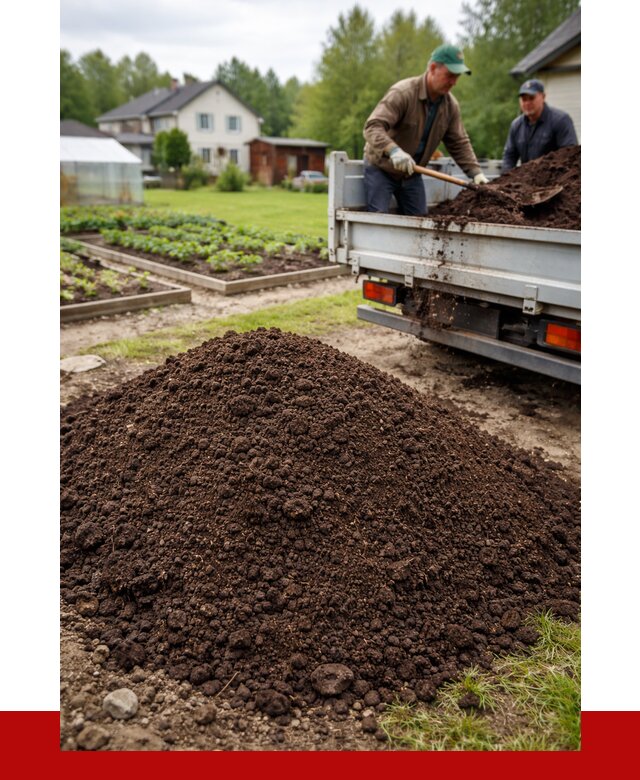 Плодородный грунт в Зеленокумске с доставкой от 4276 р. | ПРОНЕРУДЗлм