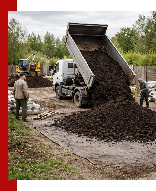 Доставка качественного почвогрунта в Зеленокумске оптом и в розницу