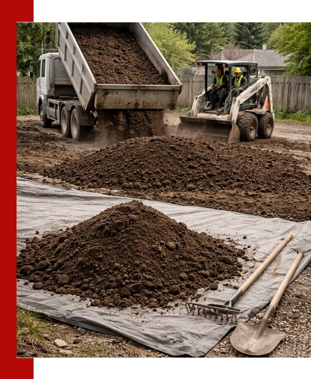 Грунт для отсыпки участка с доставкой в Зеленокумске