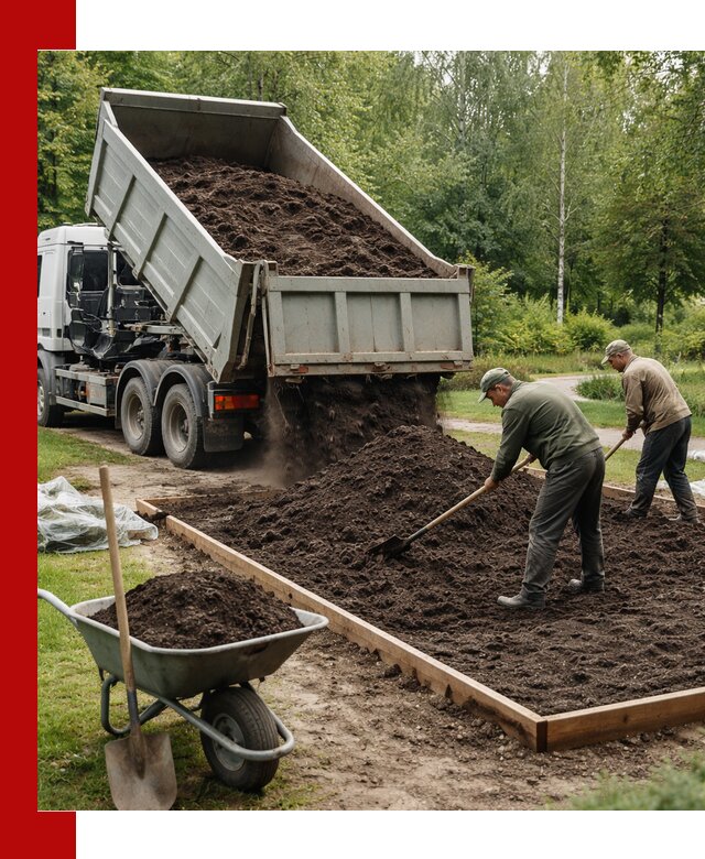 Доставка грунта для озеленения и благоустройства в Зеленокумске