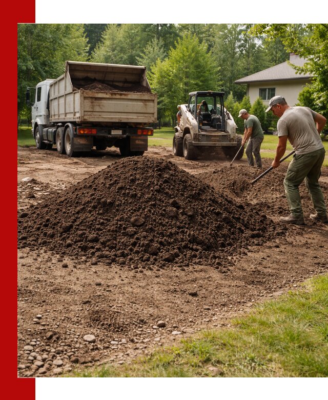 Доставка и укладка грунта для газона в Зеленокумске