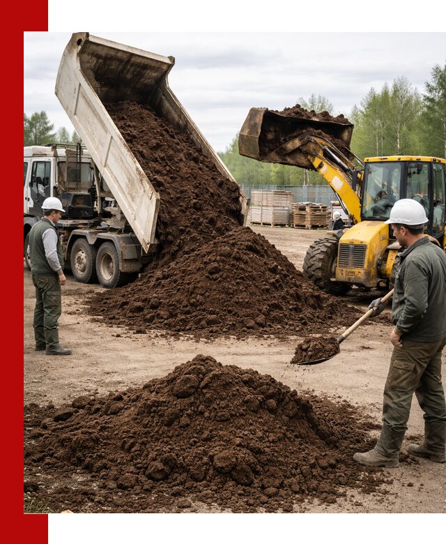 Доставка торфа оптом и в мешках в Зеленокумске