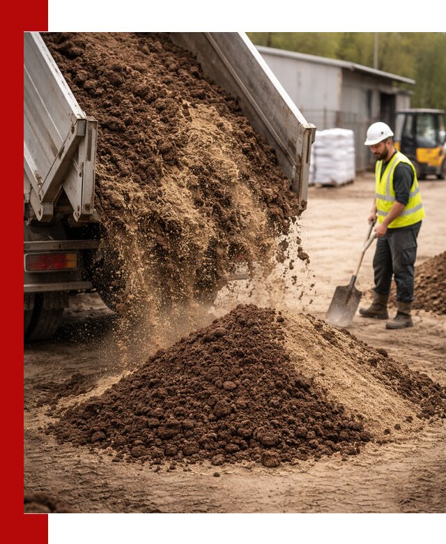 Доставка торфо-песчаной смеси в Зеленокумске для строительства и озеленения