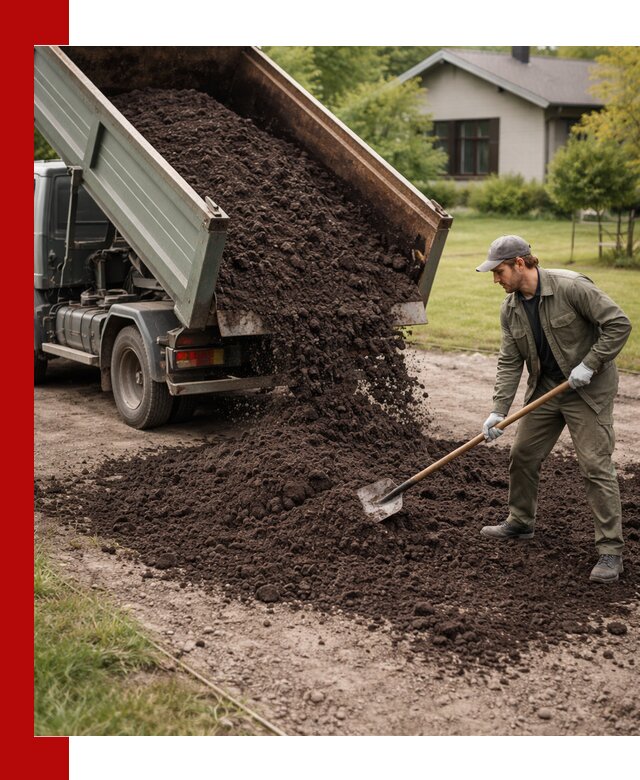 Чернозем для газона с доставкой в Зеленокумске быстро и качественно