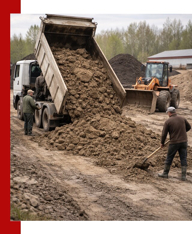 Доставка глин и суглинков в Зеленокумске оптом и вкрай