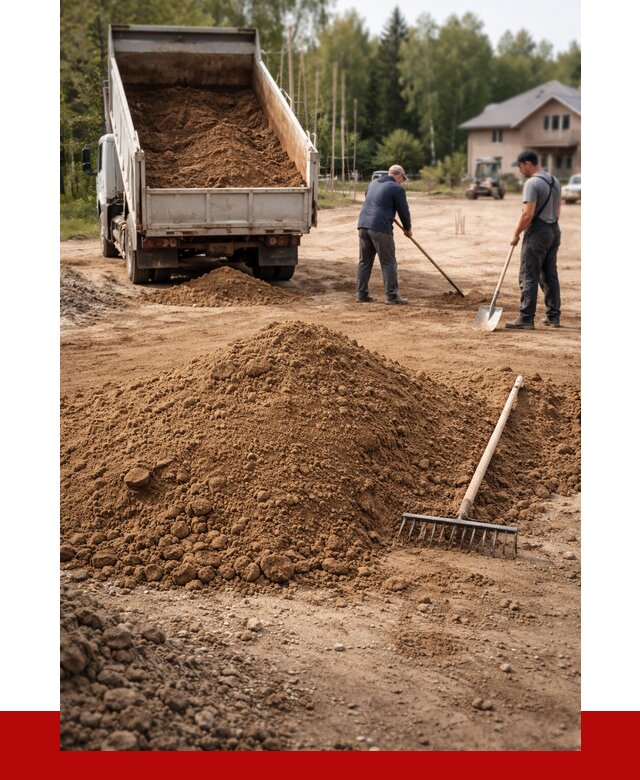 Суглинок для планировки в Зеленокумске с доставкой от 4276 р. | ПРОНЕРУДЗлм
