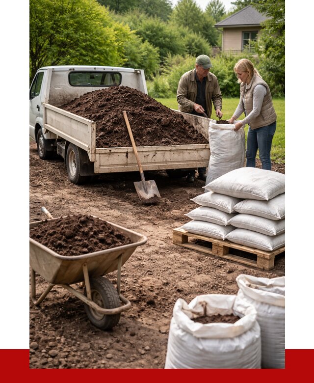 Перегной в мешках с доставкой в Зеленокумске от 2240 р. | ПРОНЕРУДЗлм