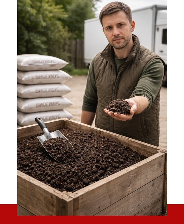 Купить биогумус в Зеленокумске с доставкой от 8655 р. за куб | ПРОНЕРУДЗлм