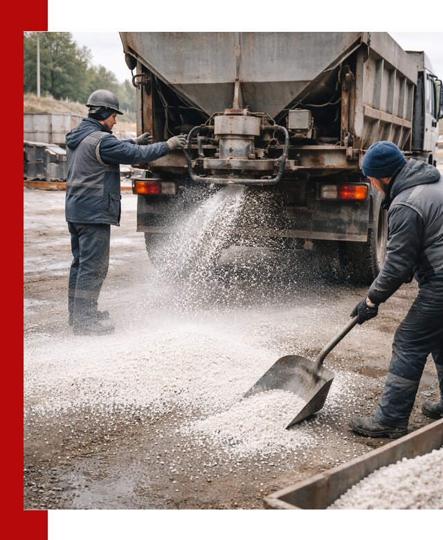 Доставка и продажа хлористого кальция в Зеленокумске