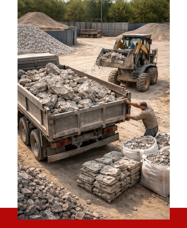 Купить бой бетона с доставкой в Зеленокумске от 4887 р. | ПРОНЕРУДЗлм