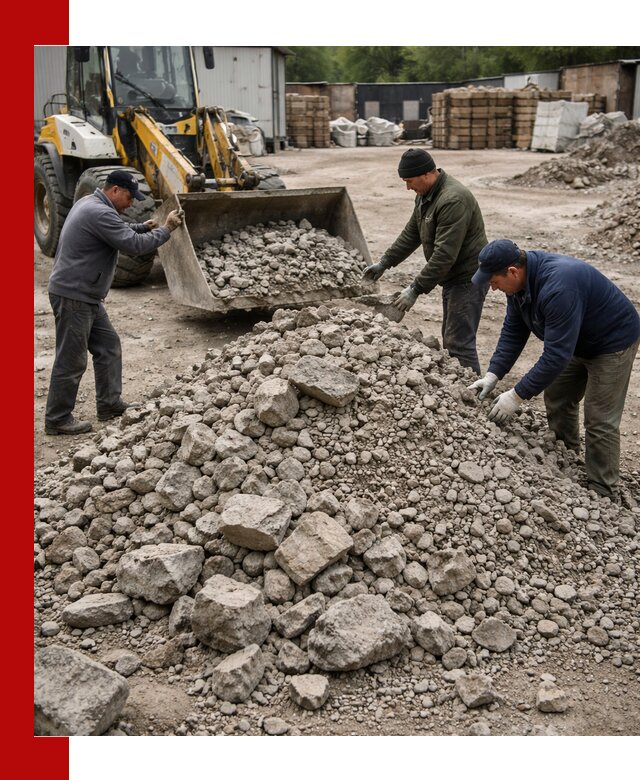 Демонтаж и вывоз бой бетона в Зеленокумске