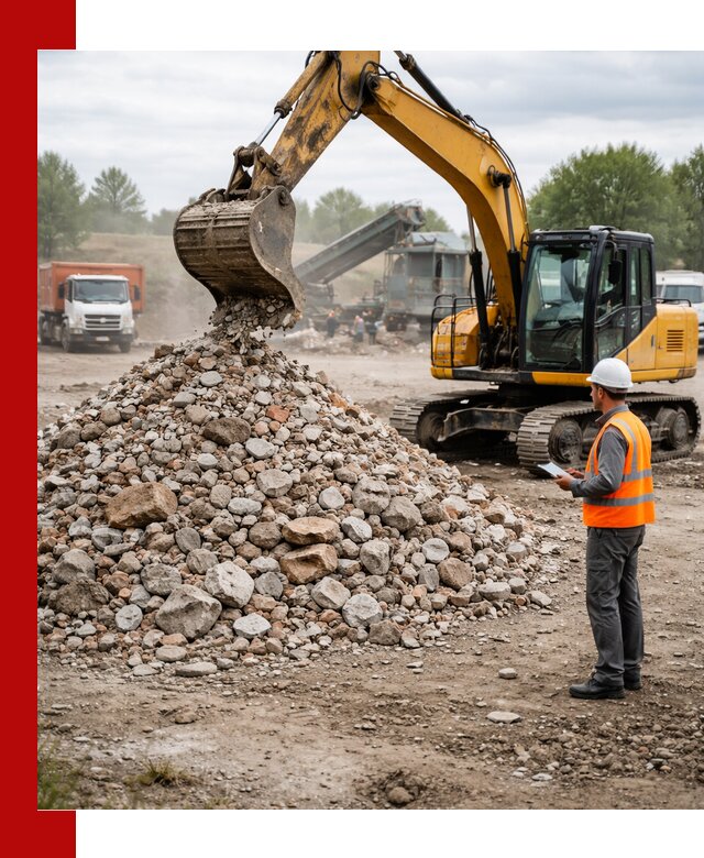 Доставка и вывоз строительного боя в Зеленокумске