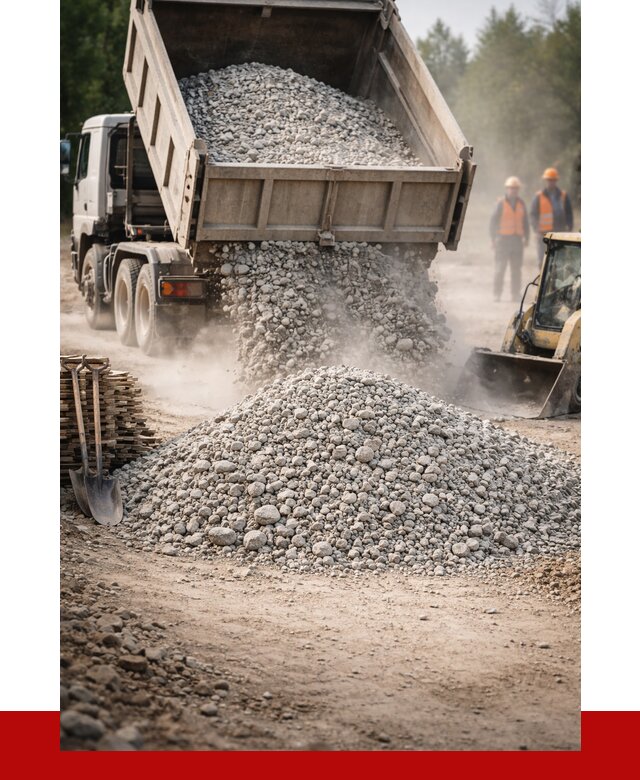 Купить дробленый бетон в Зеленокумске от 1731 р./куб | ПРОНЕРУДЗлм