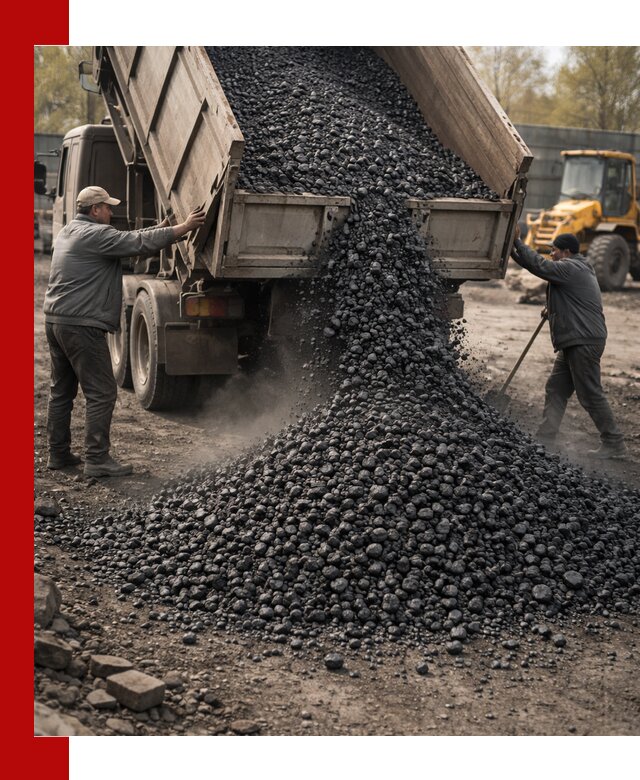 Доставка угля семечка самосвалами в Зеленокумске