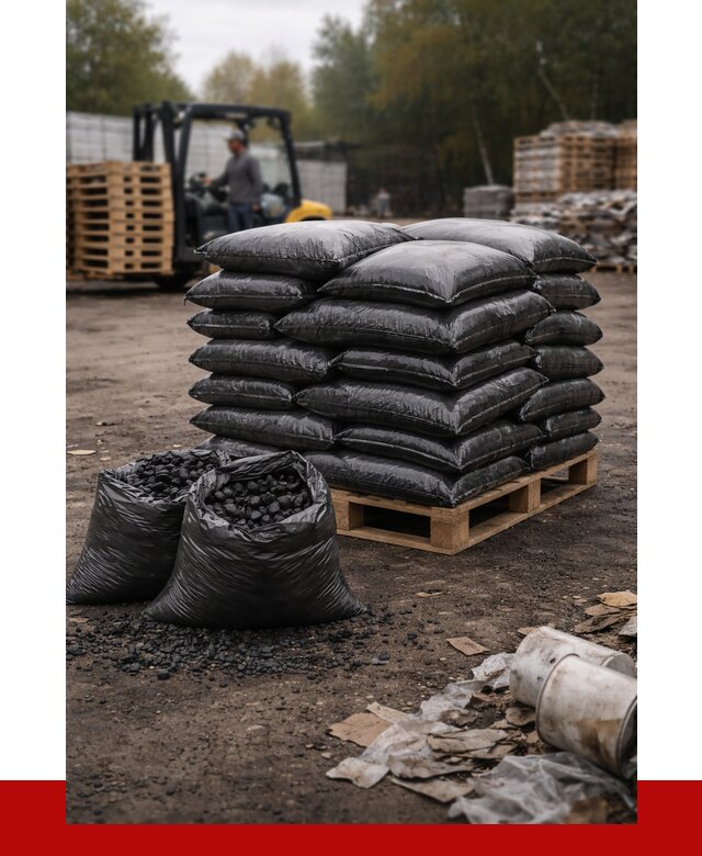 Купить уголь в мешках с доставкой в Зеленокумске от 7637 р. | ПРОНЕРУДЗлм