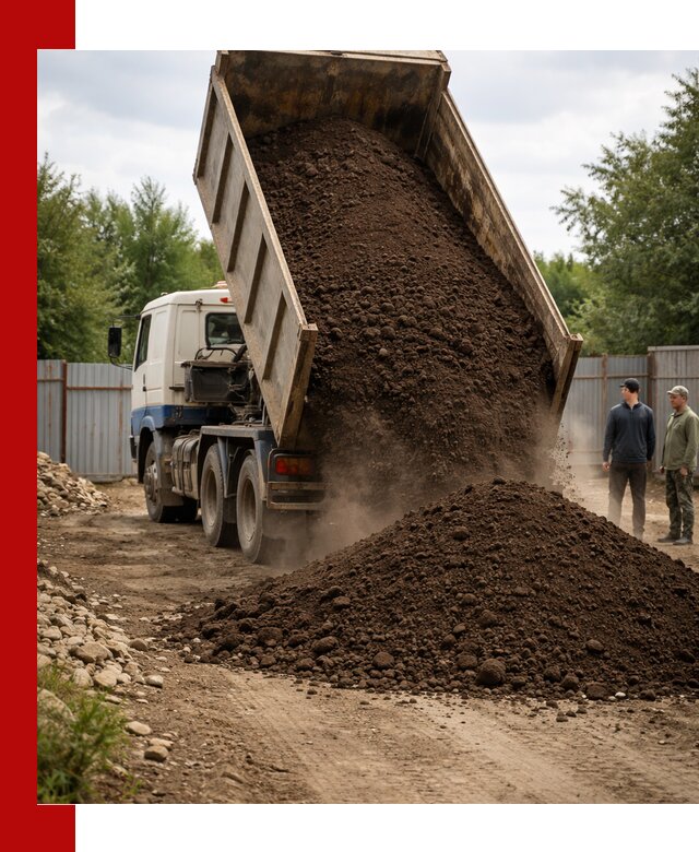 Доставка самосвалом 10 кубов в Зеленокумске быстро и надёжно