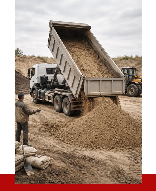 Доставка самосвалом 20 кубов в Зеленокумске от 7637 р. | ПРОНЕРУДЗлм