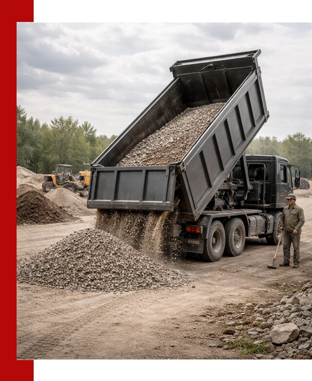 Доставка самосвалом 30 м3 по выгодным ценам в Зеленокумске