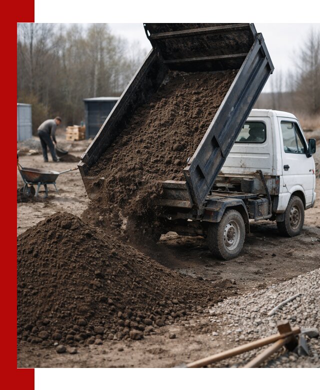 Аренда минисамосвала в Зеленокумске для доставки сыпучих материалов