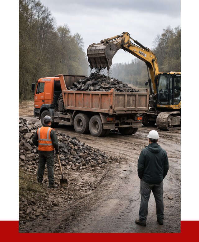 Вывоз асфальта в Зеленокумске от 4582 р. самосвалом ПРОНЕРУДЗлм
