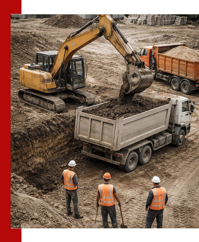 Разработка грунта для строительства и благоустройства в Зеленокумске