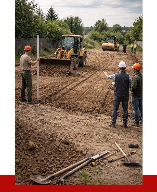 Планировка участка грунтом в Зеленокумске от 4582 р ПРОНЕРУДЗлм